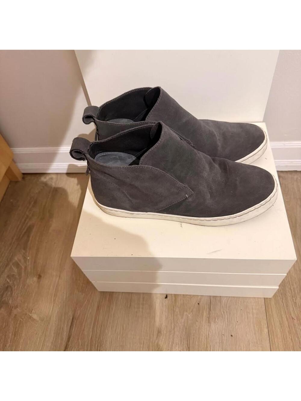 Dolce Vita Tanya Gray Suede Sneaker Booties Women's 8